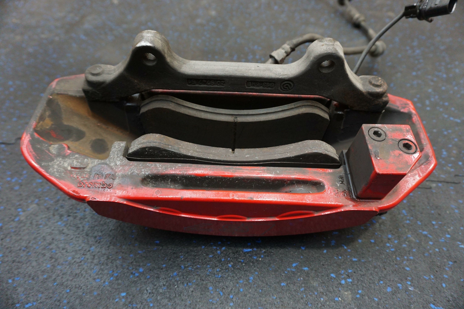 Front Left Brake Caliper Red 400x38mm 4G0615105CM 4G8615107A OEM 