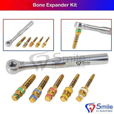 Knochen Säge Bohrer Implantat Bone Expander Kit Implantologie Instrumente Heber