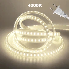 1-50m 110V LED Strip Light 2835 120LED/m Waterproof Flexible Rope Lights+US Plug