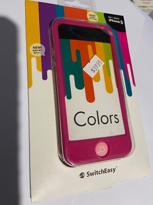 SwitchEasy Colors Case for Apple iPhone 5, iPhone 5S,iPhone SE Fuchsia SW-COL5-P