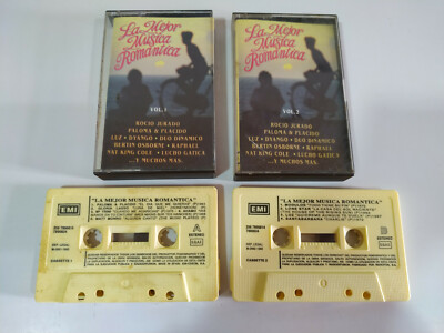 Die mejor Musica Romantica Raphael LUZ CASAL 1993 - doble 2x Tape Kassette