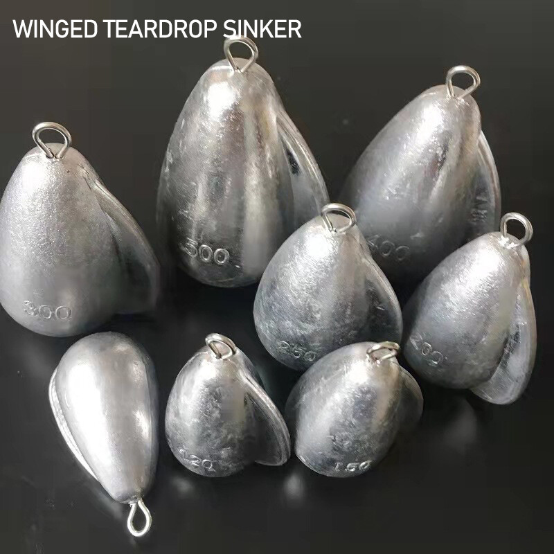 Sea Fishing Weights Sinker 2oz 12oz Bottom Drop Shot Casting