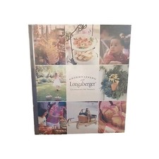 Longaberger Entertaining with Longaberger Cookbook Made in USA New Sealed 2003