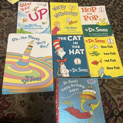 Dr. Seuss Beginning Reader Books Lot of 7 Books