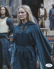 Morfydd Clark Rings of Power Autographed Signed 8x10 Photo ACOA