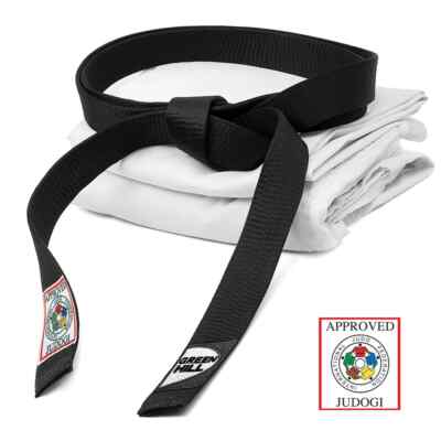 希少！BLACK training belt 1-34-heavy-core-deluxe-black-