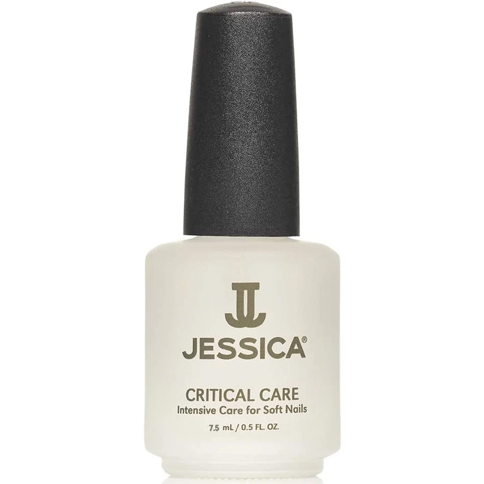 Jessica Critical Care Basecoat And Topcoat For Soft Nails 7.4ml