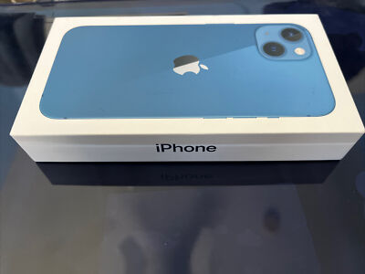 Apple iPhone 13 青 本体と箱付き 箱付き】Apple iPhone 13 ブルー 本体 128GBSIMフリー