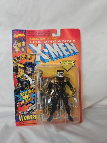 Marvel Comics X Men 5th Edition Wolverine Blue Variant 1996 ToyBiz Vintage #BXG