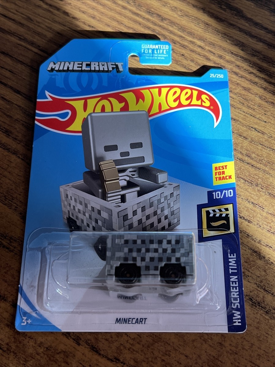 Hot Wheels #25/250 MineCraft HW SCREEN TIME #10/10