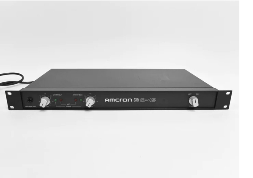 Amcron D-45 1U power amplifier | eBay