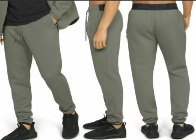 $75 new UNDER ARMOUR men's MOVE SWEATPANTS Jogger Pants sz L Gravity Green 