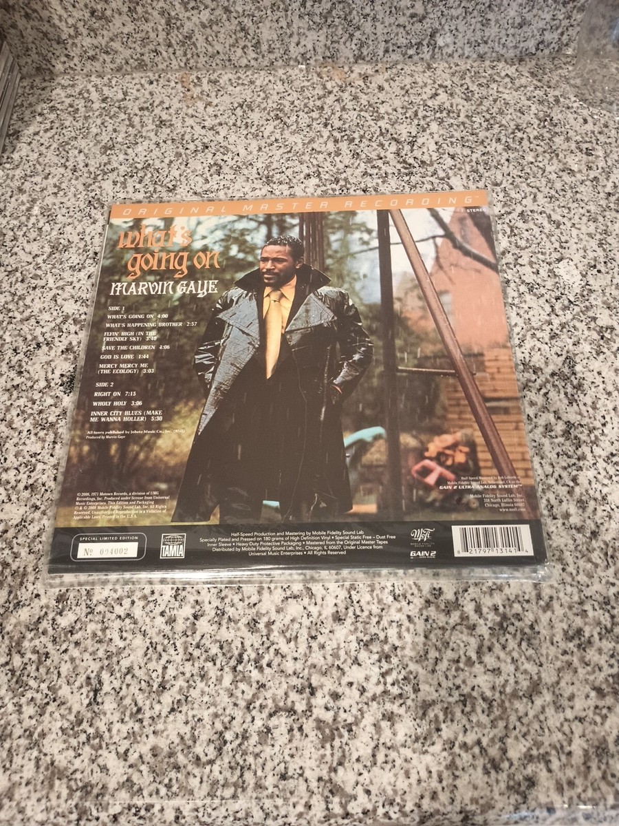 Marvin Gaye What's Going On vinyl LP Mobile Fidelity MFSL MoFi | eBay