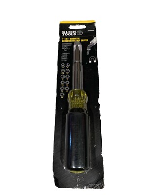 KLEIN TOOLS 32500 Multi-Bit Screwdriver,11-In-1,SAE 2RKT1