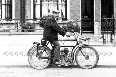 Krr-118 frühes Motorrad, F 41, unbekanntes Modell 1910. Foto