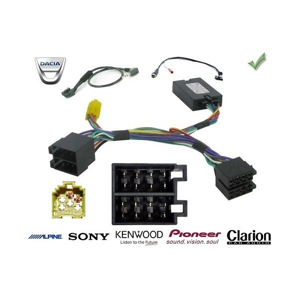 Commande au volant Dacia Sandero : la solution pour retrouver vos boutons sur Pioneer