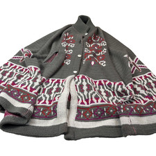 Poncho Sturbridge By Roosevelt Cape Vintage One Size Mid Mod