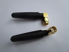 10 pcs 900-1800MHz Antenna Small Pepper Module Aerial GSM SMA Male Angle L Type