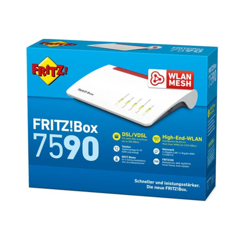 AVM FRITZ!Box 7590 Dual-Band WLAN Router, Refurbished,  DE Händler - Bild 1 von 1