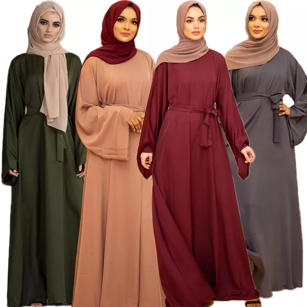 Turkish Islamic Clothing Abaya Muslim Hijab Dress for Women Kaftan Caftan  Moroccan style | Khan El Khalili Bazzar