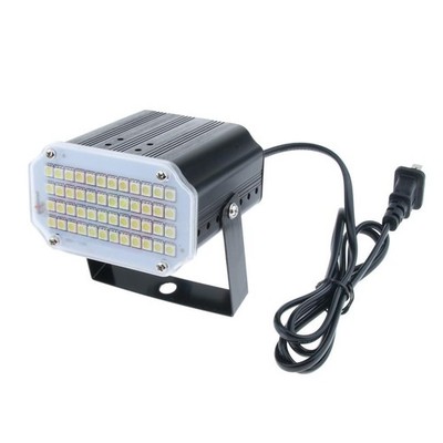 48 LED Weiß Farbe Strobe Licht Für Party Weihnachten Hochzeit Disco KTV