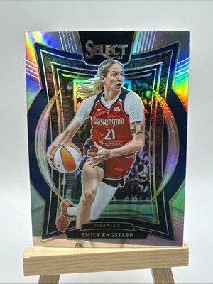 2025 Panini Select WNBA CONCOURSE SILVER PRIZM EMILY ENGSTLER MYSTICS #85