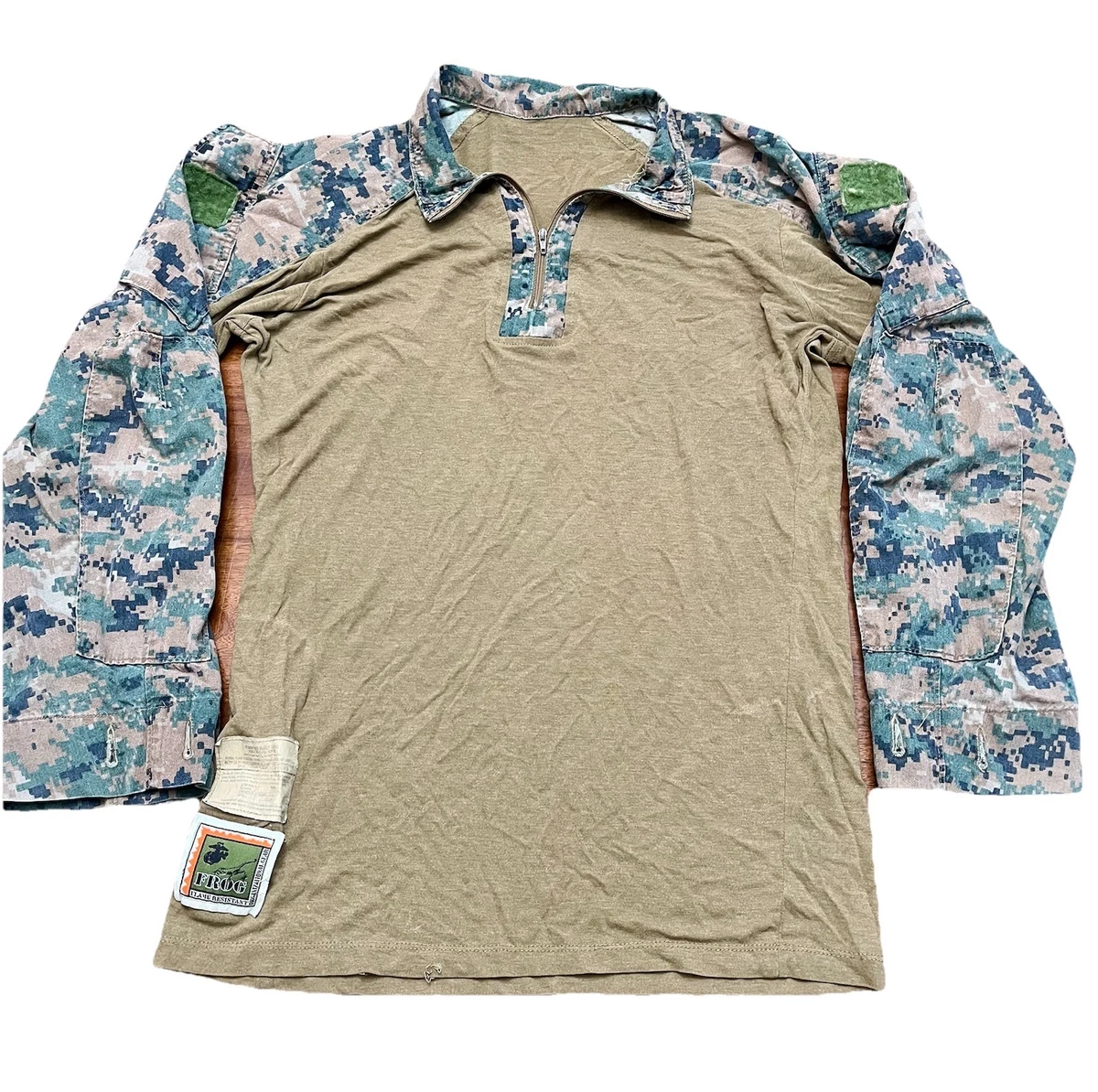 Woodland Marpat Frog Shirt for sale | eBay
