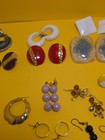25 Pairs Retro MCM Pierced Earrings Mixed Lot Mid-Century-Modern  — photo 7