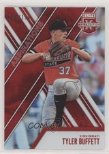 2017 Panini Elite Extra Edition Aspirations Red 134/150 Tyler Buffett #72 0q3