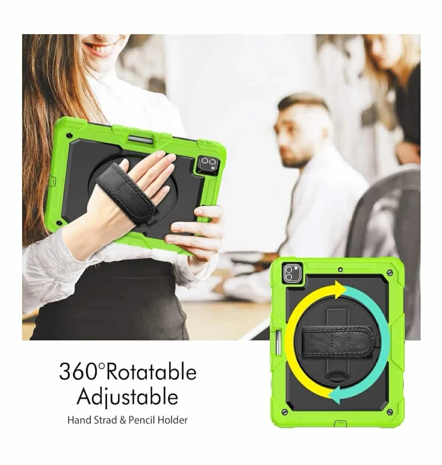 Shockproof Case With Screen Protector For iPad Pro 12.9in (2018/20/21/22) - Image 3 of 4