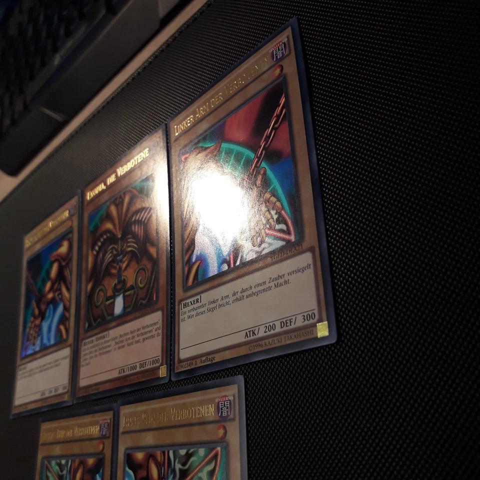 Yu-Gi-Oh! Exodia, die Verbotene, YGLD-DEA17-21, UR, 1. Auflage, 4x NM, 1x PL - Bild 4 von 4