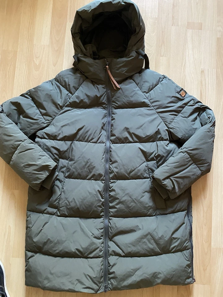 Winter Jacke Parka Damen 42 Evt.44 Camel Active Olivgrün Kapuze kein Daunen NEU - Bild 2 von 4