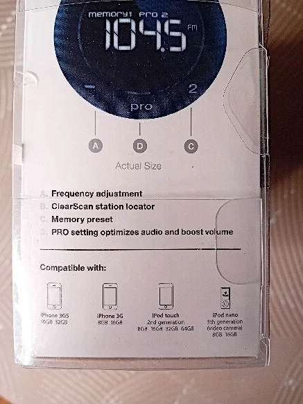 BELKIN TuneBase FM with Handsfree for iPhone 4/ 4S 3/3GS iPod Touch & Nano - Image 4 of 4