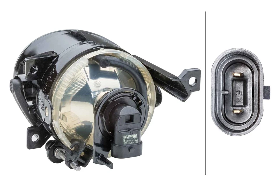 For Volkswagen CC 2009-2015 Hella 271289421 Passenger Side Replacement Fog Light Foto 2 de 2