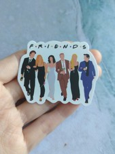 Friends Tv Show, Sticker, Cast, Rachel, Monica, Phoebe, Joey, Chandler, Ross