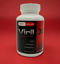 VIRIL X By Dignity Bio Labs  60 Tablets NEW SEALED BOTTLE Exp 2/26 FREE SHIPPING