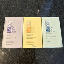 Avon SSS Skin So Soft Replenishing Body Bar Soap Original 5 oz Lot of 3 Rare