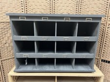 Image of Garden Trading Chedworth Spruce 12 Shoe Locker, Charcoal RRP275