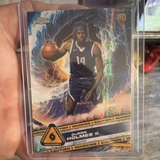 Topps Chrome Daron Holmes II Rookie Advisory Insert Denver Basketball