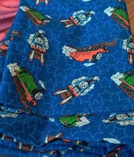 Thomas and Friends 2007 Crib Toddler Bed Sheet Or Use As Fabric For Crafting