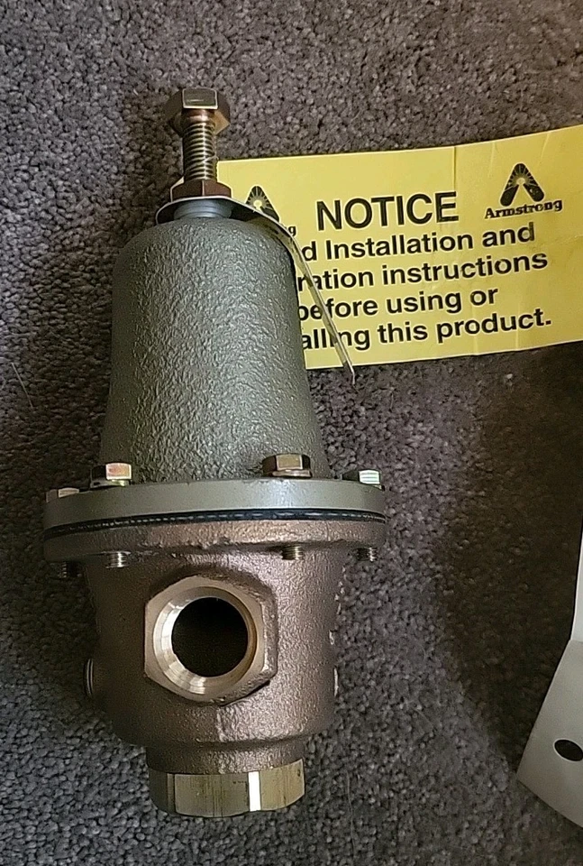  Armstrong GD-24 Pressure Reducing Valve 1/2" 230psi 175 Degrees -7-80lb Range - Image 4 of 4