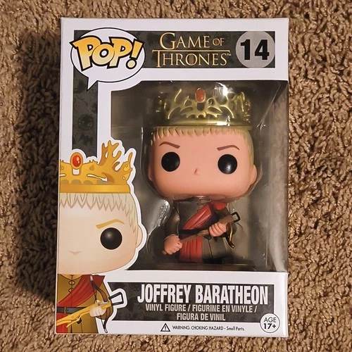 Funko Pop! Game of Thrones Joffrey Baratheon HBO Exclusive #14 w/POP protector!