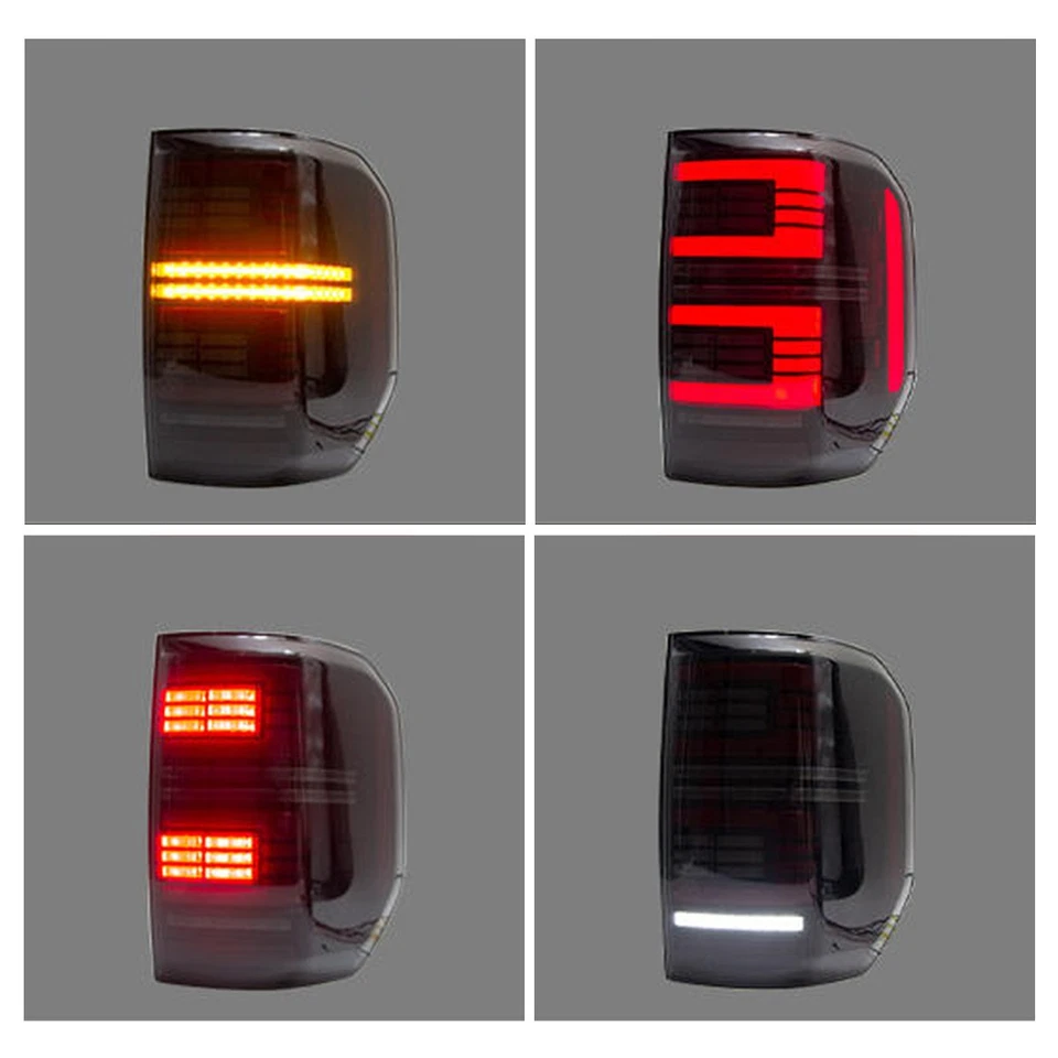 Smoked LED Tail Lights For Ford Maverick Lariat / XL / XLT 2022-2025 Rear Lights - Image 2 of 4