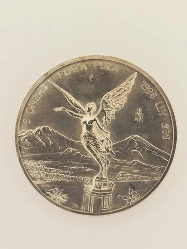 1998 Mexican Silver Libertad 1 oz — photo from the most recent tracked eBay sale