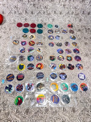 RARE POG Slammers Gargoyles LOT Canada Games WPF 1995 1-78 Incomplete Milkcaps