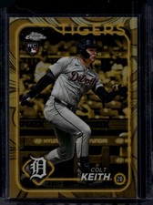 2024 Topps Gilded Collection #22 Colt Keith #/99