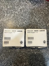 2 Genuine OEM Ricoh Finisher Staple Refill Type T -(MPN# 415010)