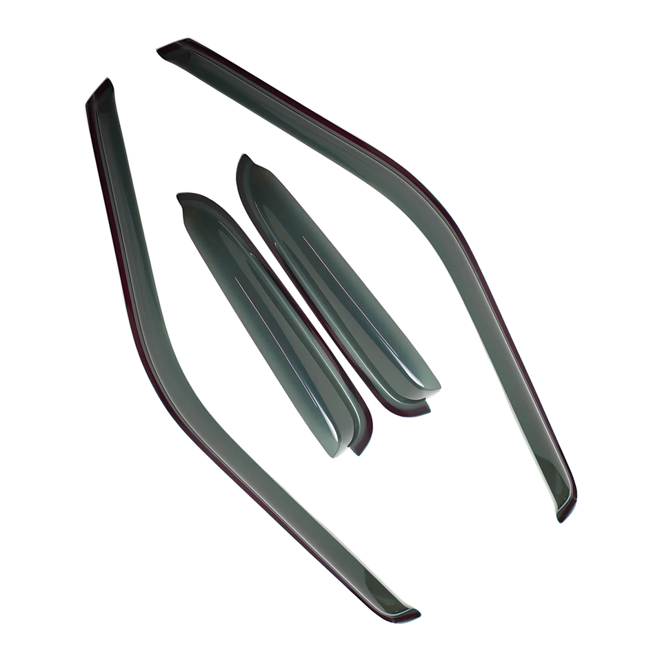 Viseras de ventana de humo para 88-99 GMC Chevy C1500 C2500 K1500 K2500 protector de lluvia EE. UU. Foto 4 de 4