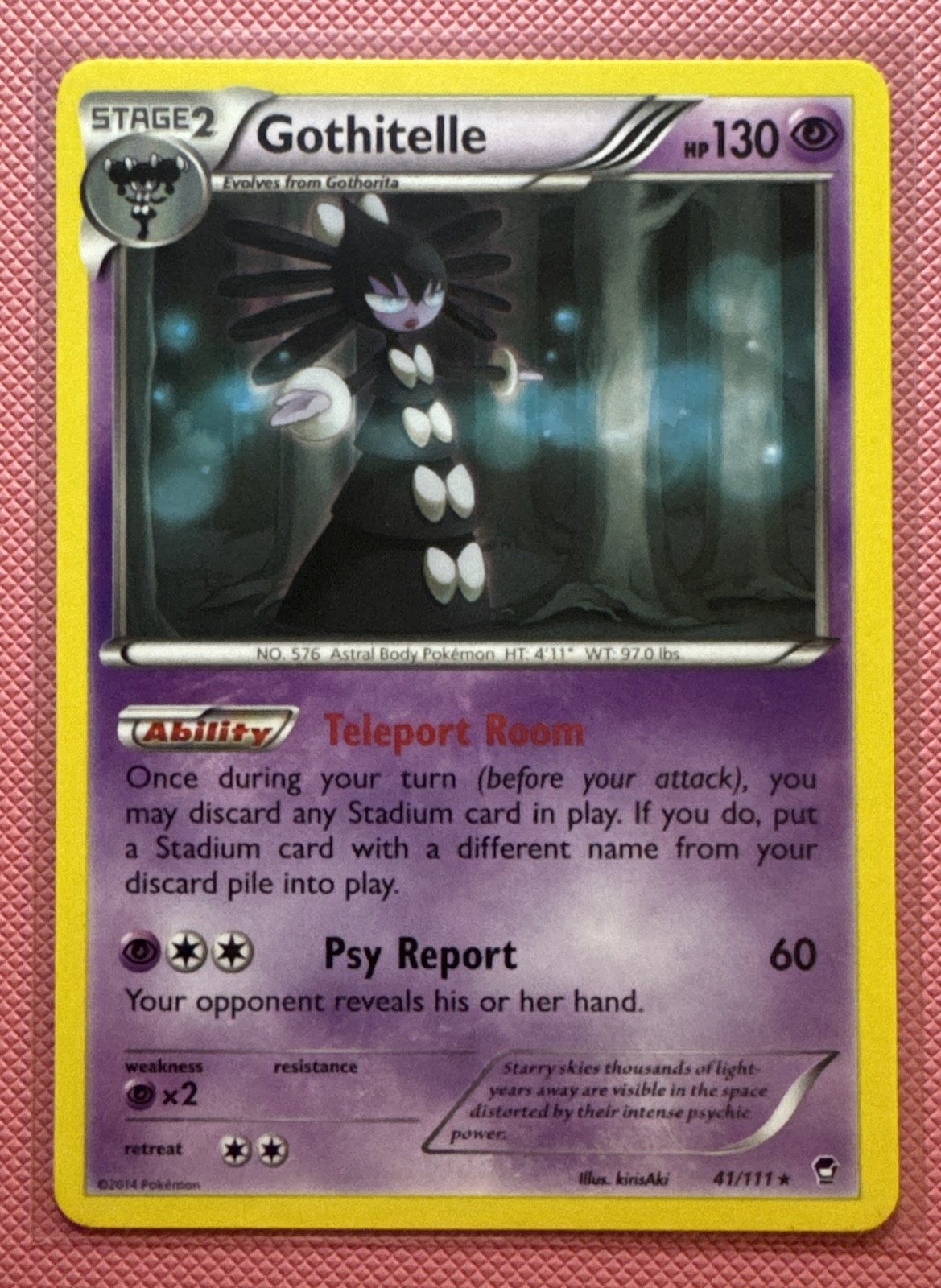 Gothitelle 41/111 XY - Furious Fists Regular NM