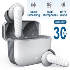Wireless Bluetooth Earbuds Headphone in-Ear Noise Cancellation Waterproof Pods